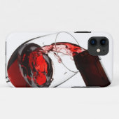 赤ワイングラス Case-Mate iPhoneケース (裏面(横))