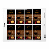 赤ワインラベル ラベル (フルシート)