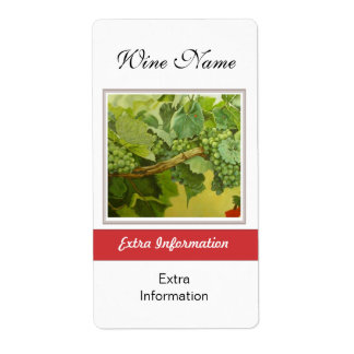 赤ワインラベル ラベル