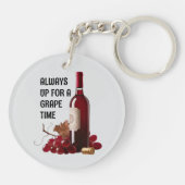 赤ワイン時間 キーホルダー (裏面)