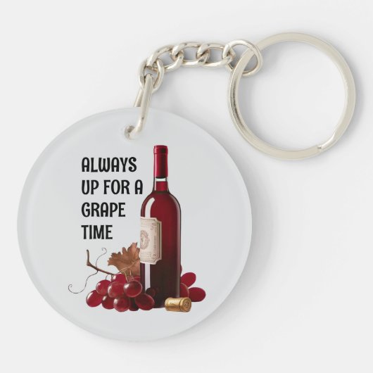 赤ワイン時間 キーホルダー (裏面)