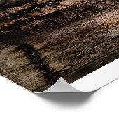 赤ワイン枠のプリント ポスター (角)