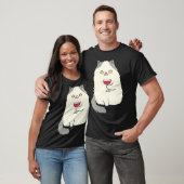 赤ワイン猫オーナー Tシャツ (ユニセックス)