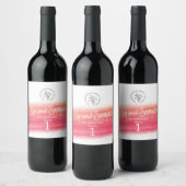 赤ワイン試飲ワインナンバーラベル ワインラベル (ボトル)