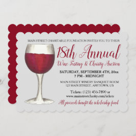 赤ワイン試飲ワイン試飲カクテルパーティーイベント 招待状