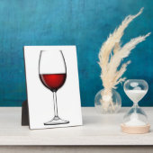 赤ワイン1杯 フォトプラーク (側面)