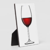 赤ワイン1杯 フォトプラーク (側面)