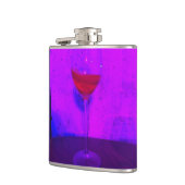 赤ワイン1杯 フラスク (左)