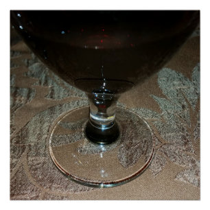 赤ワイン1杯 ポスター