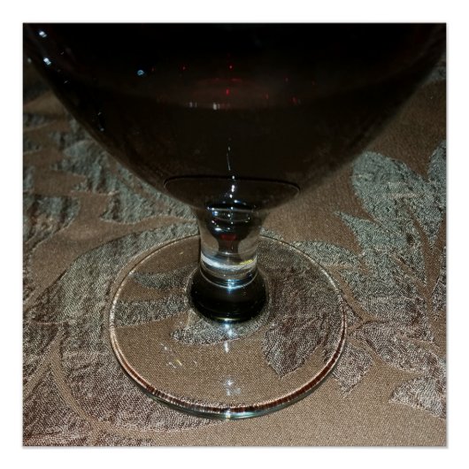 赤ワイン1杯 ポスター (正面)