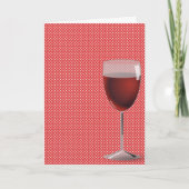 赤ワイン カード (正面)