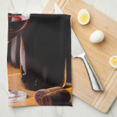 赤ワイン キッチンタオル (四つ折り)