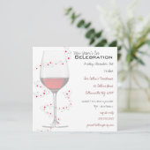 赤ワイン&スパークルズ新年招待状 招待状 (スタンド正面)