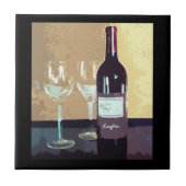 赤ワイン タイル (正面)