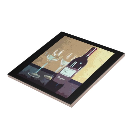 赤ワイン タイル (側面)