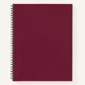 赤ワイン ノートブック (正面)