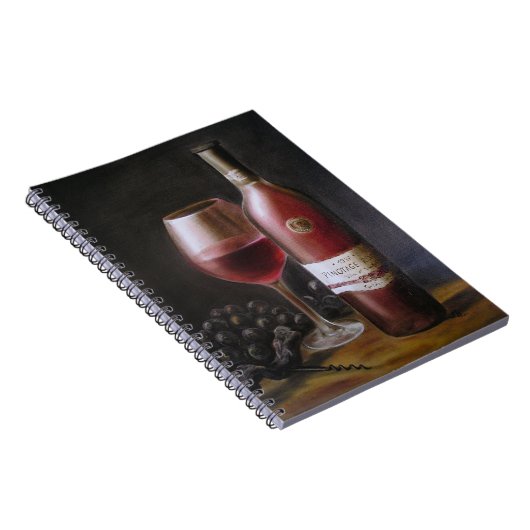赤ワイン ノートブック (右側)