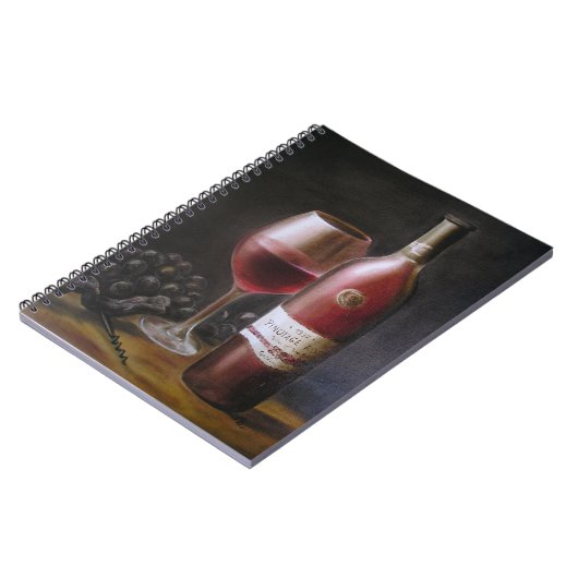 赤ワイン ノートブック (左側)