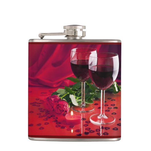 赤ワイン フラスク (正面)