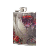 赤ワイン フラスク (左)