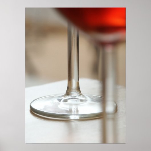 赤ワイン。 ポスター (正面)