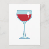 赤ワイン ポストカード (正面)