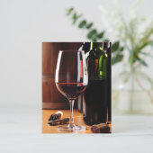 赤ワイン ポストカード (スタンド正面)