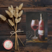 赤ワイン ポストカード