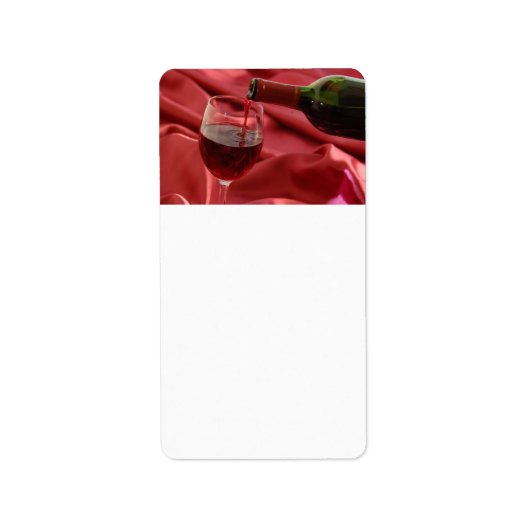 赤ワイン ラベル (正面)