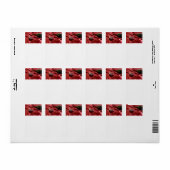 赤ワイン ラベル (フルシート)