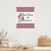 赤ワイン&ワイン ポスター (キッチン)
