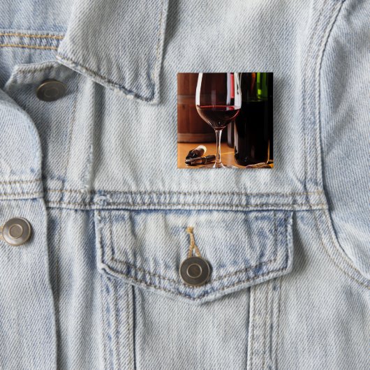 赤ワイン 缶バッジ (インサイチュ)