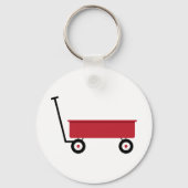 赤ワゴン キーホルダー (正面)