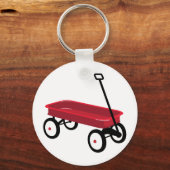 赤ワゴン キーホルダー (正面)