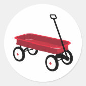 赤ワゴン ラウンドシール (正面)