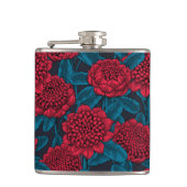 赤ワラタの花 フラスク (正面)