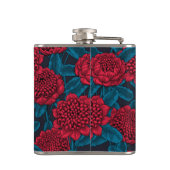 赤ワラタの花 フラスク (裏面)