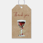 赤ワ素朴インバラ水の色ありがとう ギフトタグ (裏面)