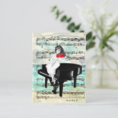 赤ヴァイオリン ポストカード (スタンド正面)