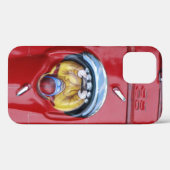 赤ヴィンテージスズのおもちゃレースカーケースメイトiPhoneケース Case-Mate iPhoneケース (裏面 (横))
