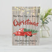 赤ヴィンテージピックトラックウッドバッファロープレイド名 シーズンカード (スタンド正面)