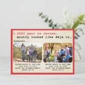 赤ヴィンテージ2023年レビュー家族の写真 シーズンカード (スタンド正面)