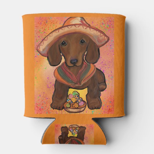 赤一色 缶クーラー (裏面)