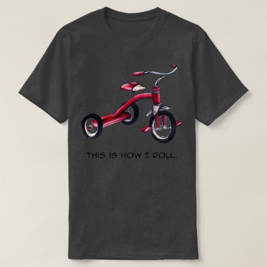 赤三輪車 Tシャツ (デザイン正面)