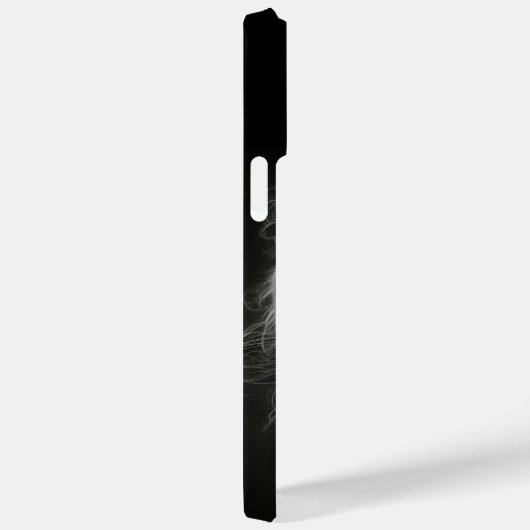 赤不気味いバラの水色の黒独身の猫 Case-Mate iPhoneケース (裏面 / 右)