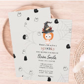 赤不気味ちゃんシャワー 招待状