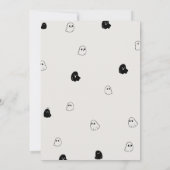 赤不気味ちゃんシャワー 招待状 (裏面)