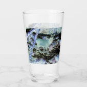 赤不気味鹿シカ タンブラーグラス (裏面)