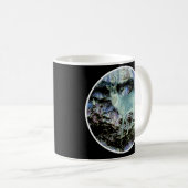 赤不気味鹿スタッグマグ コーヒーマグカップ (正面右)