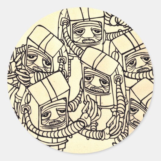 赤世1 ラウンドシール (正面)